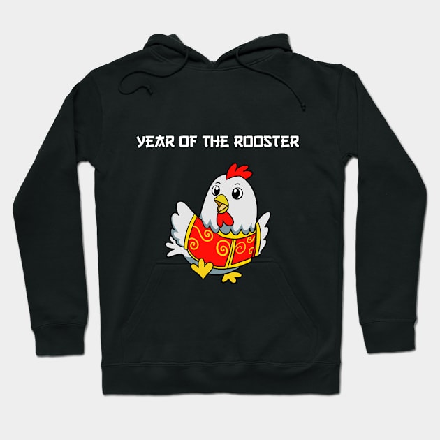 Chicken Zodiac Hoodie by WildSloths